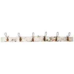 Antique French Provincial Coat Hooks Rack Pegs Shabby Chic