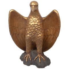 Antique Carved and Gilded Eagle