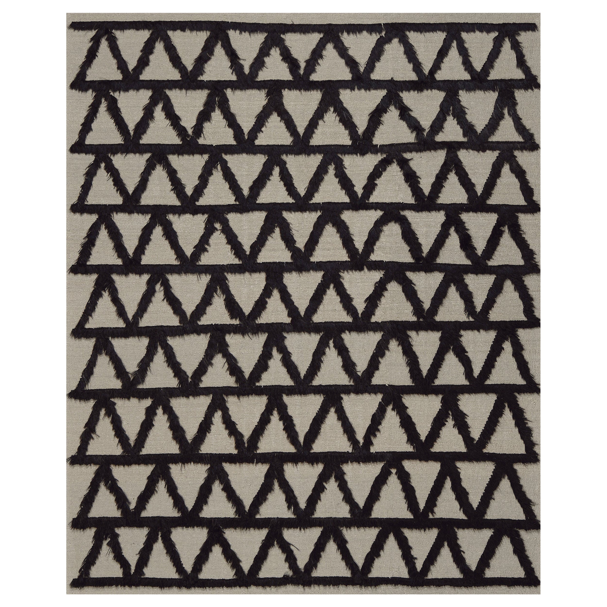 Striking Handwoven Vintage Turkish Zigzag Rug For Sale