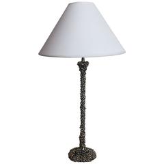 Nickel "Caviar" Lamp 1
