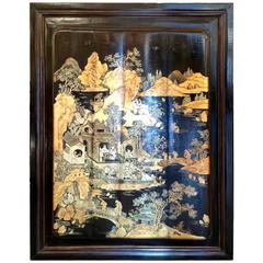 Late 19th Century Chinese Coromandel Panel
