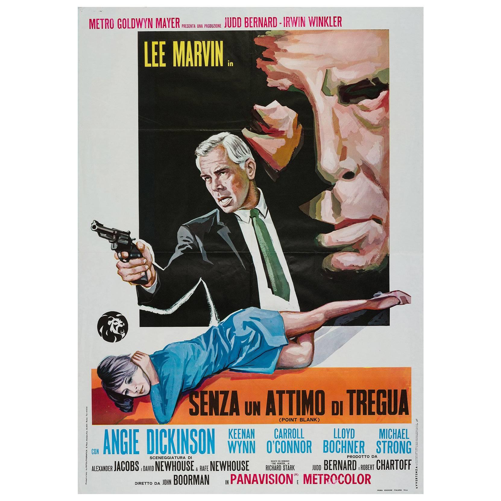 Point Blank Original Italian Film Poster, 1967