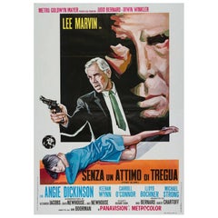A quemarropa Cartel original de película italiana, 1967