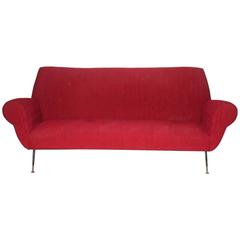 Curved Sofa Minotti Gigi Radice Italian Design 5