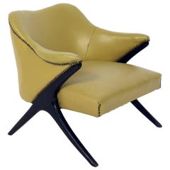 Curvaceous Modern Chair by Karpen of California
