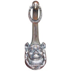 Used Scottish Brass and Nickel Silver Horse Hobble, Bide A Blink, Circa 1830