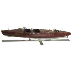 Chris-Craft Scale Model Mahogany Inboard Motor Runabout