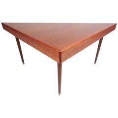 Harvey Probber Triangular Sofa Table