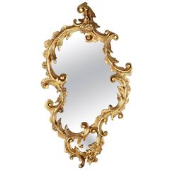 Napoleon III Giltwood Rocaille Mirror