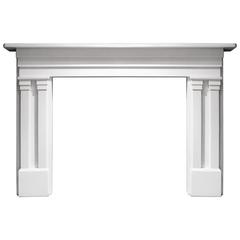 English Marble Fireplace Mantel 7