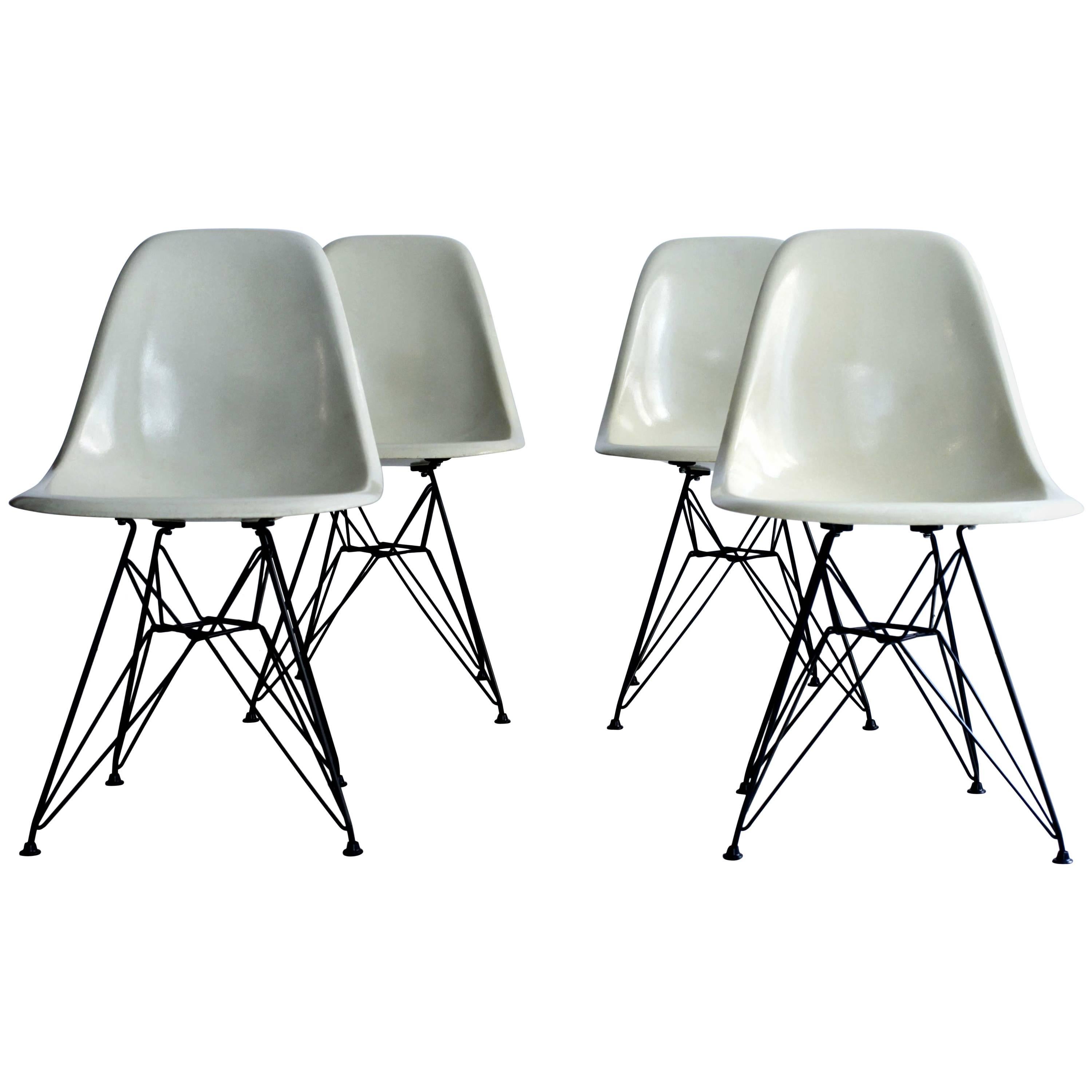 DSR Chairs by Charles Eames, 1960, Set of Four