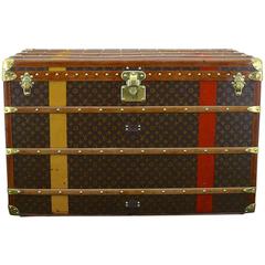 Louis Vuitton Brass Bound Courier Trunk