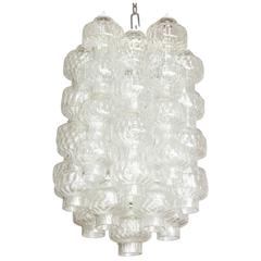 Vintage Venini chandelier made in Venice 1960