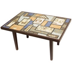 David Holleman Ceramic Mosaic Table