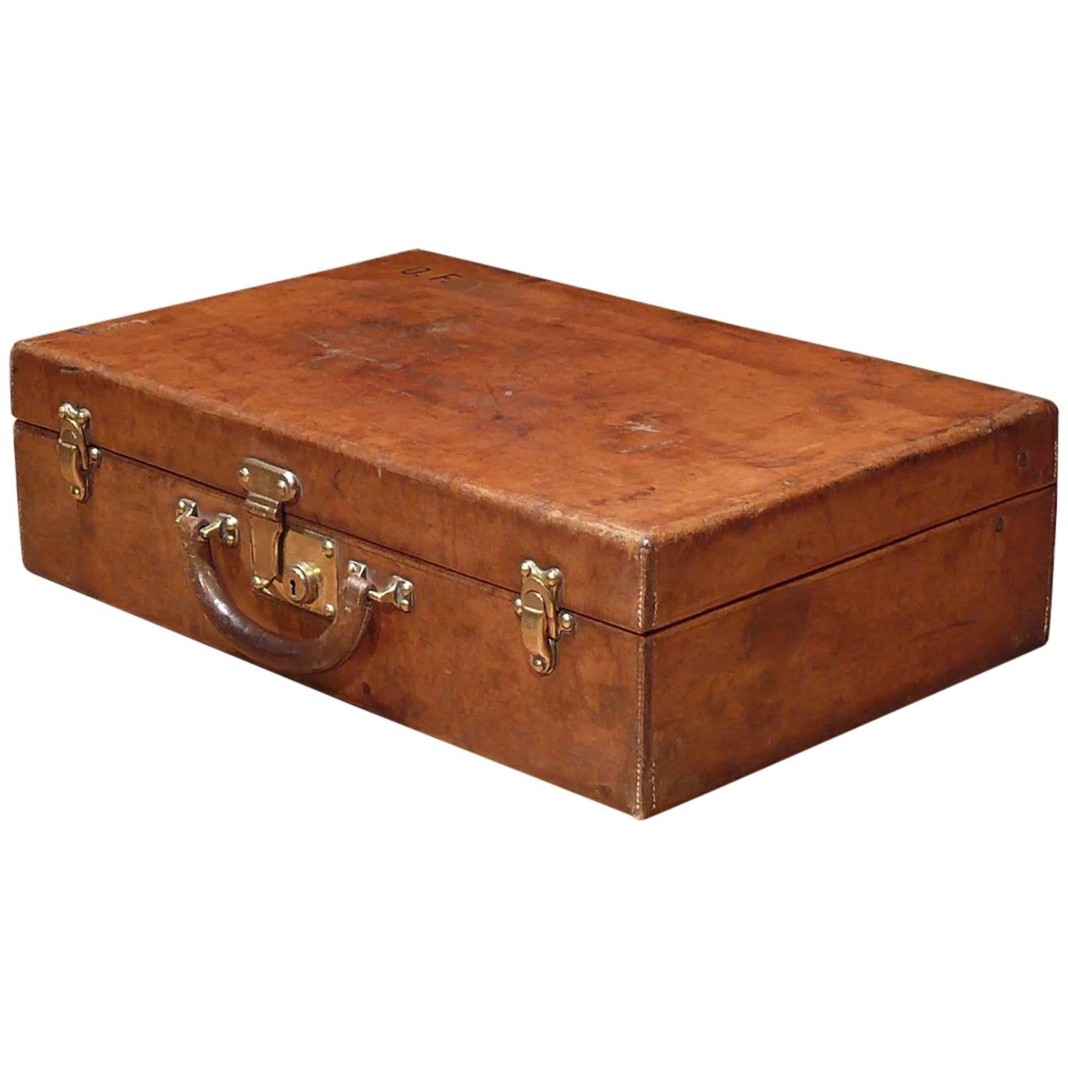 Coffret en cuir Louis Vuitton, circa 1920