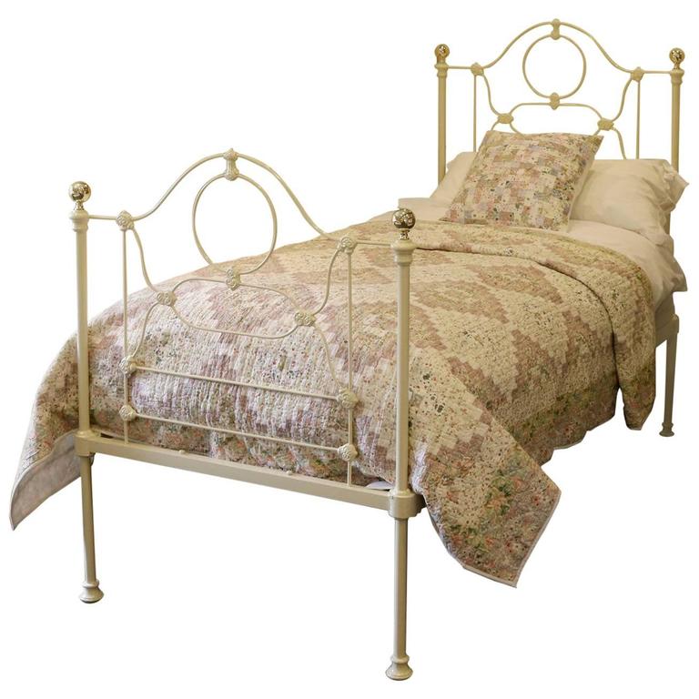 Single Cast Iron Bed MS24 at 1stDibs