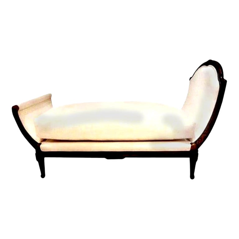 19th Century, French, Louis XVI Style Chaise Lounge