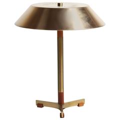 Vintage Table Lamp Model "President" by Jo Hammerborg