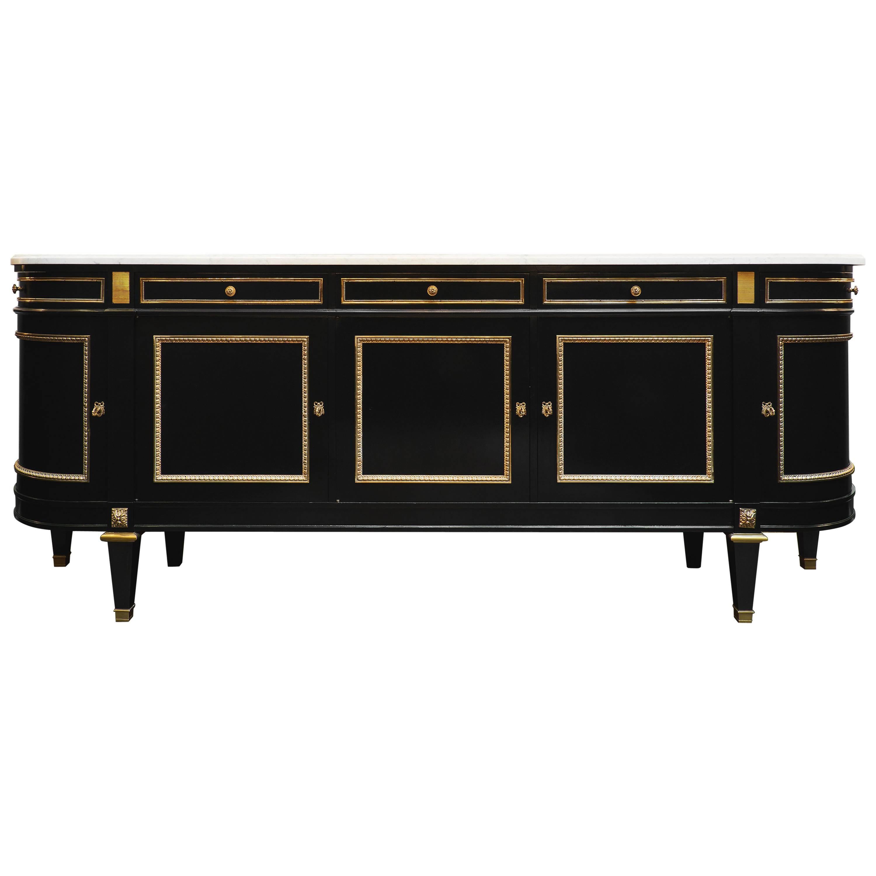 Louis XVI Style French Vintage Grand Buffet
