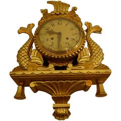 Gustavian Revival Nautical Clock