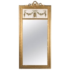19th Century Louis XVI Style Trumeau Mirror