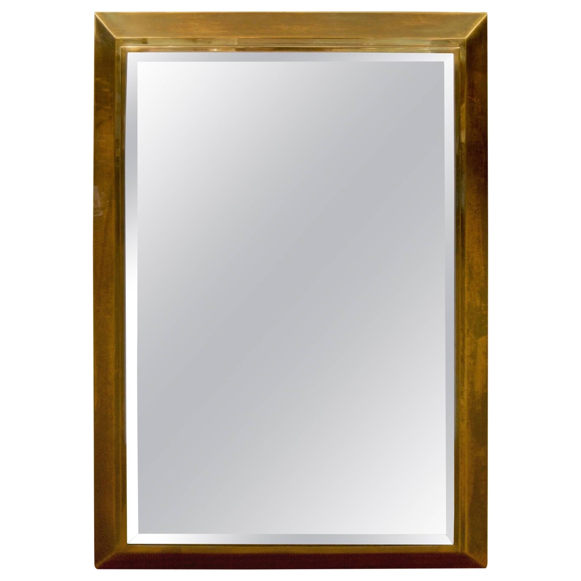 Brass Framed La Barge Mirror