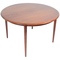 Danish Modern Teak Dining Table by Kurt Ostervig