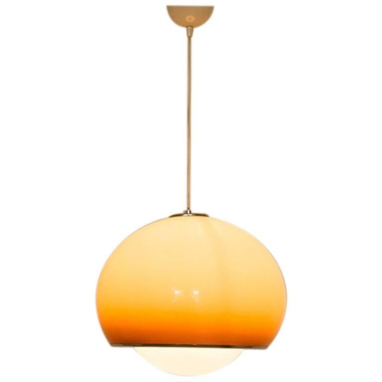 Ceiling Lamp “Bud Grande” by Studio 6G for Harvey Guzzini, Italy, 1970