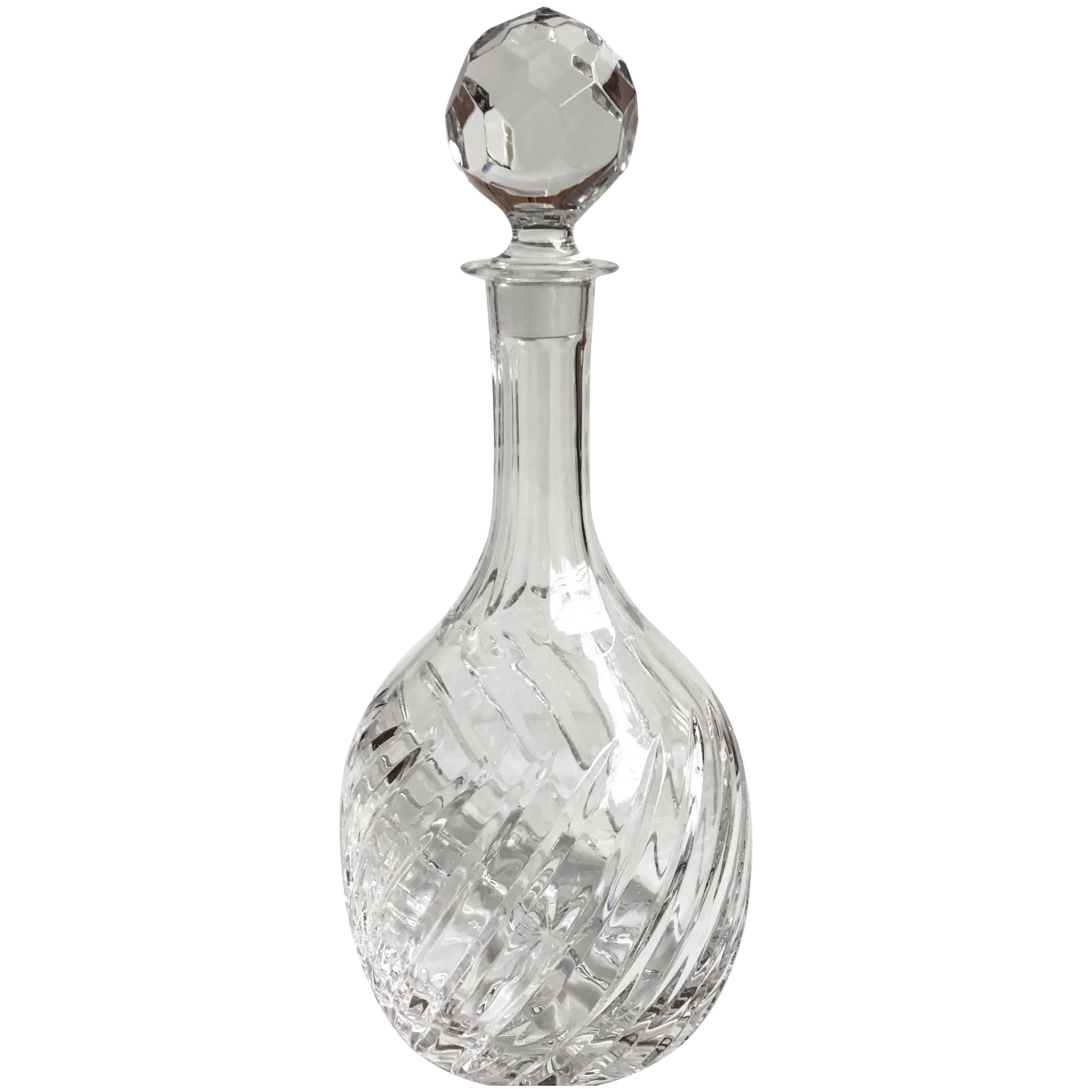 Cut Crystal Decanter For Sale