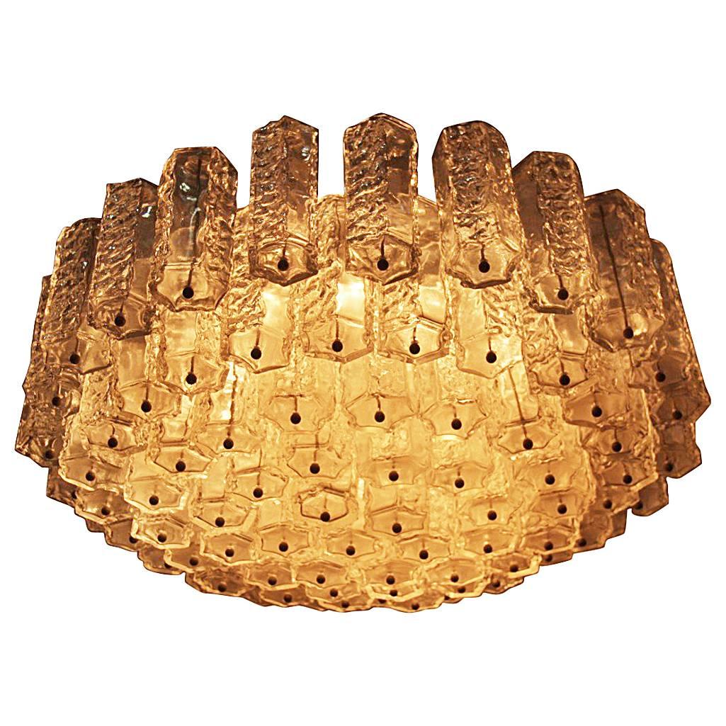 Venini Ceiling Lamp Italian Mid-Century Design