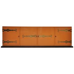 Tommi Parzinger Sideboard with Brass Details 5