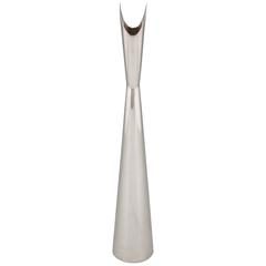 Lino Sabattini for Christofle, Cardinal, a Silvered Metal Vase, 1957 12