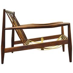 Vintage Adrian Pearsall Craft Assoc Mid-Century Modern Walnut Lounge Chair 843-C