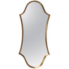 Gilt Cartouche Mirror by Labarge