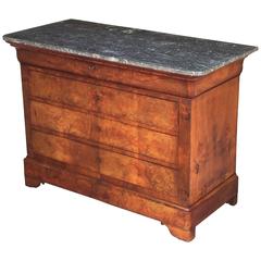 Louis Philippe Chest or Commode with Marble Top 9