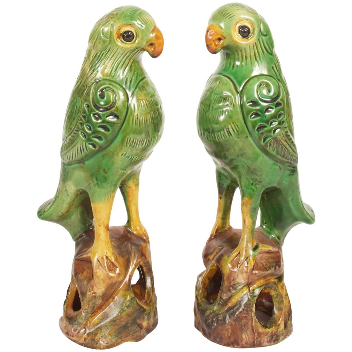 Early 20th Century Decorative Parrot For Sale