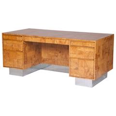 Signed Desk Designed by Paul Evans in the Cityscape Style 12