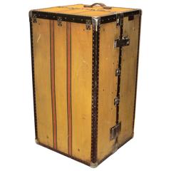 Antique Wardrobe Steamer Trunk Hartmann