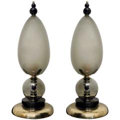 Two Fantastic Murano Table Lamps 12