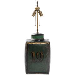 Tea Canister Table Lamp 2