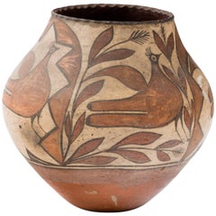 Turn of the Century Zia Pueblo Pottery Olla