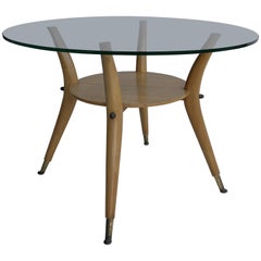 Italian 1950s Side Table in Style of Gio Ponti