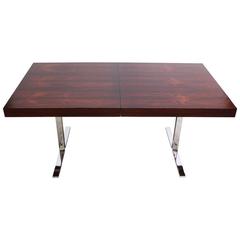 Poul Nørreklit Low Rosewood Extension Table for Georg Petersens 8