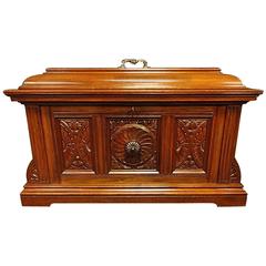 Antique Outstanding Cellarette Wine Cooler by Cope and Collinson