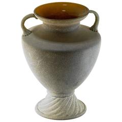 Vittorio Rigattieri at Seguso Vetri D’Arte, Huge Scavo Urn, Topaz and Rigadin 7