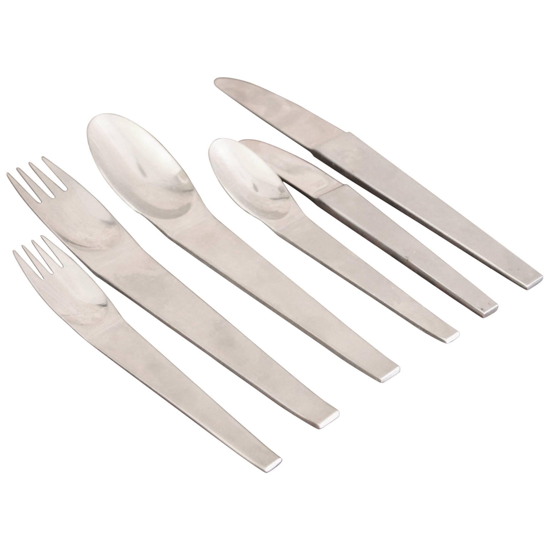 Stainless Flatware by Carl Aubock