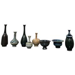 Collection of Eight Miniatures by John Andersson for Höganäs