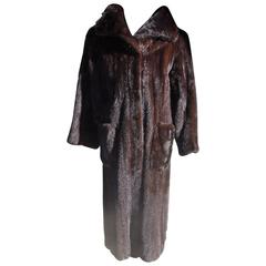 Spectacular Blackglama Mink Coat by Norman Norell 3