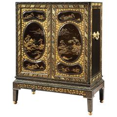 Superb 19th Century, Chinese Export Cabinet on Stand