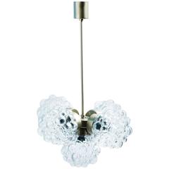 Bubble Glass Chandelier by Helena Tynell